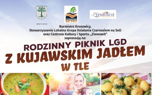 LGD Czarnoziem na Soli - Konkursy podczas Rodzinnego Pikniku z Kujawskim Jadłem w tle - kulinarny, najatrakcyjniejsze stoisko, międzygminne zawody sportowe.