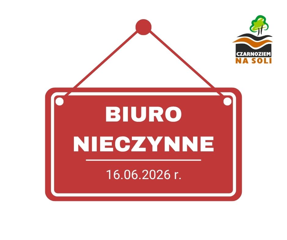 Biuro nieczynne WALNE