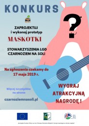 LGD Czarnoziem na Soli - Serdecznie zapraszamy do udziału w konkursie     pt. „Maskotka Stowarzyszenia LGD Czarnoziem na Soli”.
