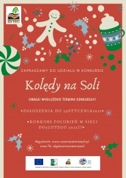 LGD Czarnoziem na Soli - Konkurs "Kolędy na Soli" przedłużony do 29 stycznia 2021 roku!