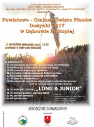 LGD Czarnoziem na Soli - Dożynki Powiatowo - Gminne 2017 w Dąbrowie Biskupiej. ZAPRASZAMY !!