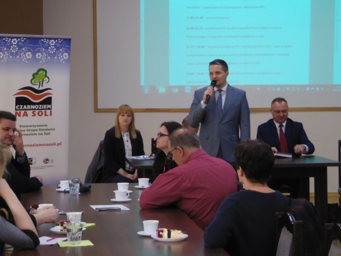 LGD Czarnoziem na Soli - Spotkanie informacyjno - konsultacyjne - CIS Łojewo