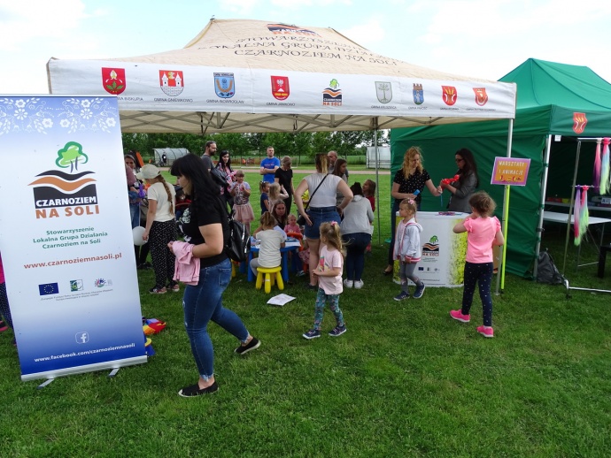 LGD Czarnoziem na Soli - LGD na Dniu Dziecka w Rojewie