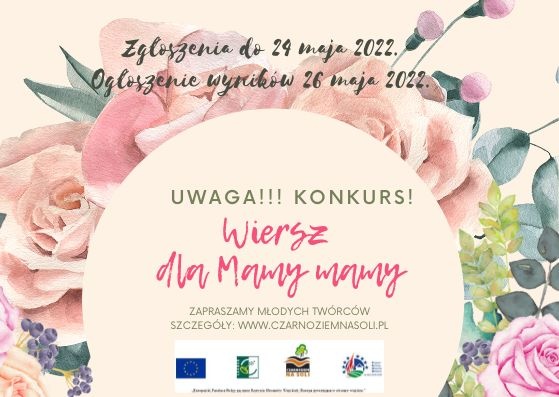 LGD Czarnoziem na Soli - "Wiersz dla Mamy mamy" - ruszamy z kolejnym konkursem!