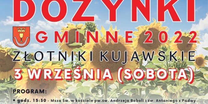 LGD Czarnoziem na Soli - Dożynki Gminne w Złotnikach Kujawskich już 3 września!
