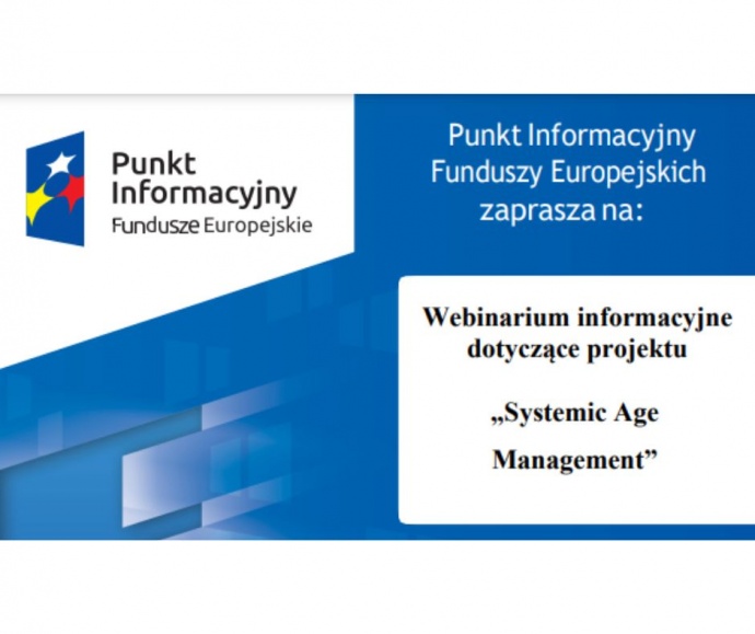 LGD Czarnoziem na Soli - Webinarium informacyjne dotyczące projektu „Systemic Age Management”
