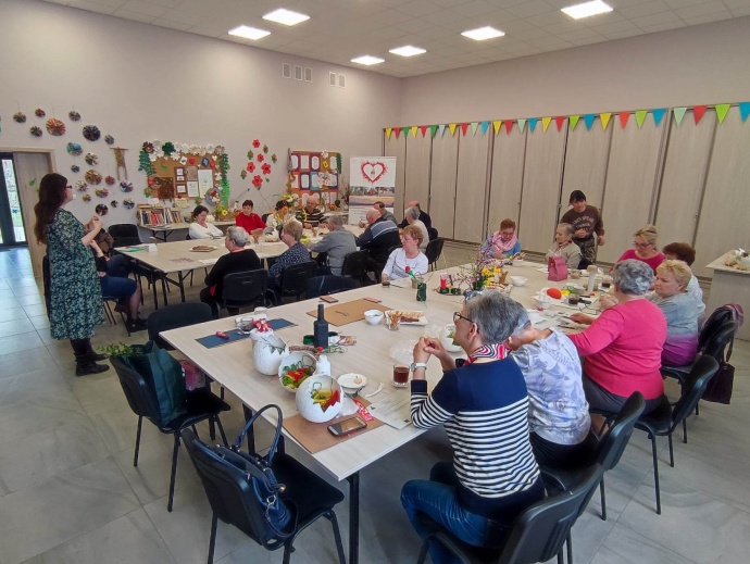 LGD Czarnoziem na Soli - Z wizytą w Kruszwickim Klubie Seniora