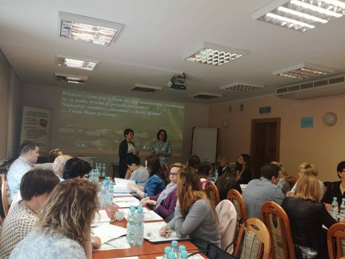 LGD Czarnoziem na Soli -  Szkolenie : nabycie kompetencji z monitorowania i ewaluacji LSR przez pracowników biura LGD.