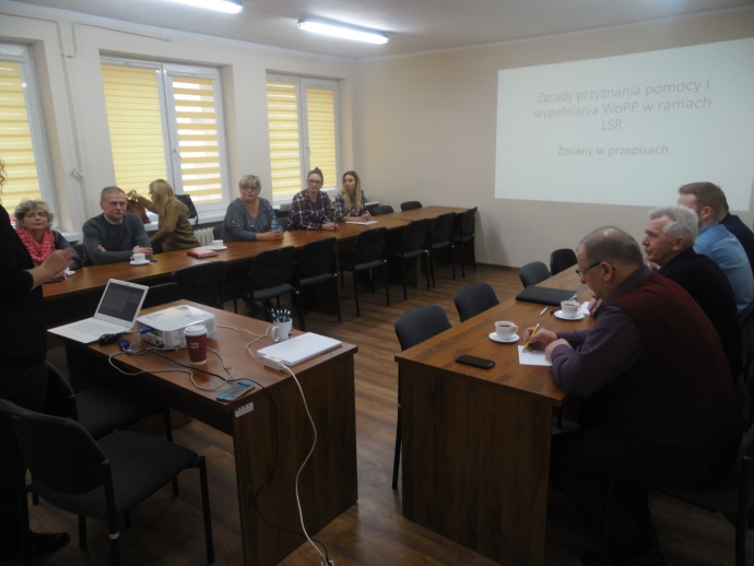 LGD Czarnoziem na Soli - Szkolenie pt." Zasady wypełniania wniosków o przyznanie pomocy (w tym ewentualne zmian)"