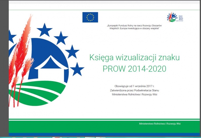 LGD Czarnoziem na Soli - UWAGA BENEFICJENCI !! KSIĘGA WIZUALIZACJI ZNAKU PROW 2014-2020