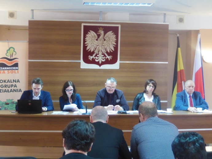 LGD Czarnoziem na Soli - Posiedzenie sprawozdawczo-wyborcze Walnego Zebrania Członków Stowarzyszenia LGD Czarnoziem na Soli