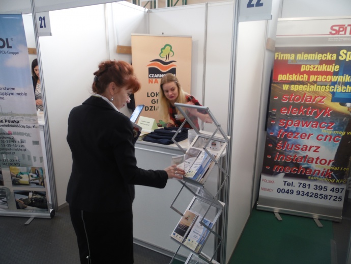 LGD Czarnoziem na Soli - LGD na Targach Pracy i Przedsiębiorczości